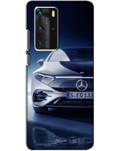 Чехол для Huawei P40 Pro с картинкой «Mercedes EQ — будущее» Чехол для Huawei P40 Pro с картинкой «Mercedes EQ — будущее»