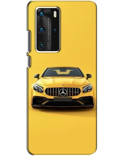 Чехол для Huawei P40 Pro с картинкой «Желтый Mercedes GT» Чехол для Huawei P40 Pro с картинкой «Желтый Mercedes GT»