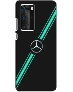 Чехол для Huawei P40 Pro с картинкой «Спортивные линии Mercedes» Чехол для Huawei P40 Pro с картинкой «Спортивные линии Mercedes»