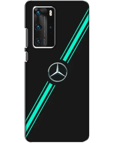 Чехол для Huawei P40 Pro с картинкой «Спортивные линии Mercedes» Чехол для Huawei P40 Pro с картинкой «Спортивные линии Mercedes»
