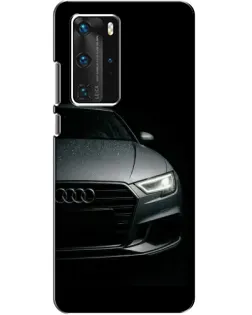 Чехол для Huawei P40 Pro с картинкой «Audi — детализация кузова»