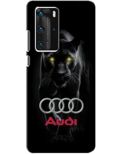 Чехол для Huawei P40 Pro с картинкой «Пантера и Audi» Чехол для Huawei P40 Pro с картинкой «Пантера и Audi»