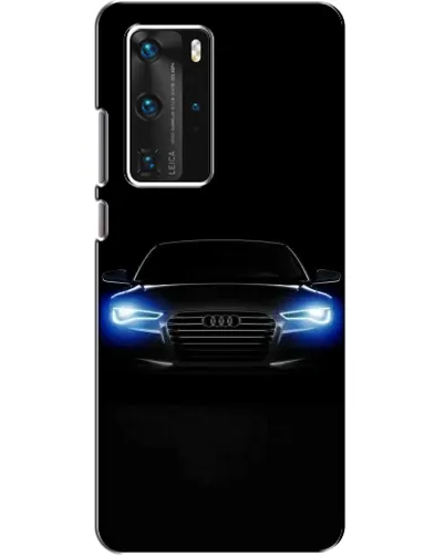 Чехол для Huawei P40 Pro с картинкой «Audi в неоне» Чехол для Huawei P40 Pro с картинкой «Audi в неоне»