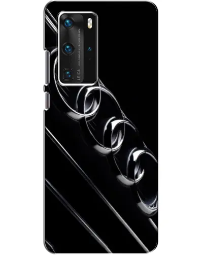 Чехол для Huawei P40 Pro с картинкой «Audi — абстрактные кольца» Чехол для Huawei P40 Pro с картинкой «Audi — абстрактные кольца»