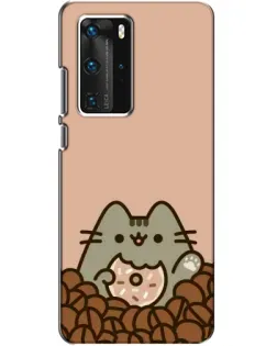 Чехол для Huawei P40 Pro с картинкой «Кофейный Пушин» Чехол для Huawei P40 Pro с картинкой «Кофейный Пушин»
