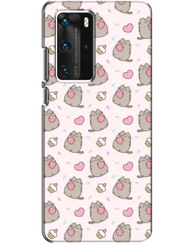 Чохол для Huawei P40 Pro з картинкою «Пушин та солодощі»