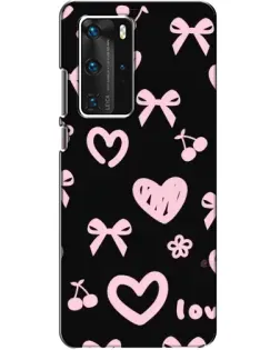 Чехол для Huawei P40 Pro с картинкой «Сатиновый бант» Чехол для Huawei P40 Pro с картинкой «Сатиновый бант»