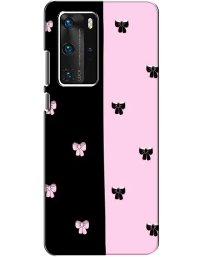 Чехол для Huawei P40 Pro с картинкой «Контрастные банты» Чехол для Huawei P40 Pro с картинкой «Контрастные банты»