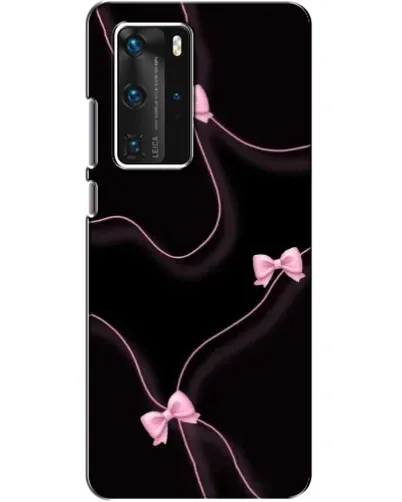 Чехол для Huawei P40 Pro с картинкой «Розовые ленты» Чехол для Huawei P40 Pro с картинкой «Розовые ленты»