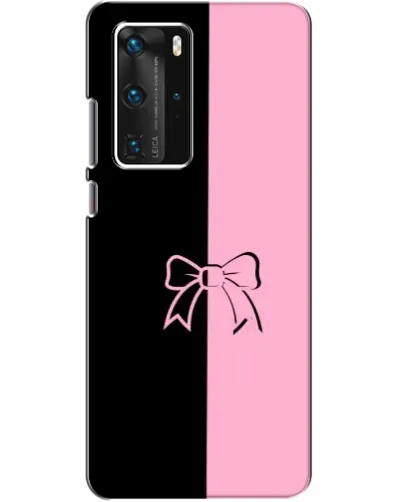 Чехол для Huawei P40 Pro с картинкой «Половинки банта» Чехол для Huawei P40 Pro с картинкой «Половинки банта»
