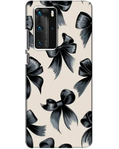 Чехол для Huawei P40 Pro с картинкой «Банты Coquette» Чехол для Huawei P40 Pro с картинкой «Банты Coquette»