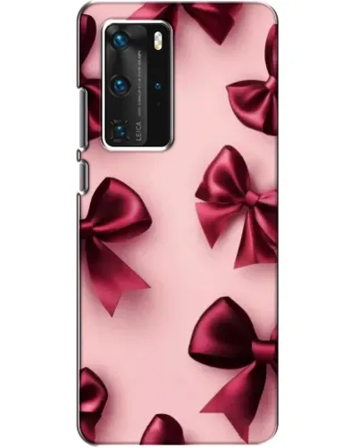 Чехол для Huawei P40 Pro с картинкой «Бордовый атлас» Чехол для Huawei P40 Pro с картинкой «Бордовый атлас»