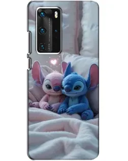 Чехол для Huawei P40 Pro с картинкой «Плюшевые Стич Ангел» Чехол для Huawei P40 Pro с картинкой «Плюшевые Стич Ангел»