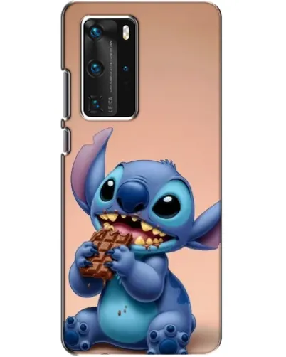 Чехол для Huawei P40 Pro с картинкой «Стич ест шоколад» Чехол для Huawei P40 Pro с картинкой «Стич ест шоколад»