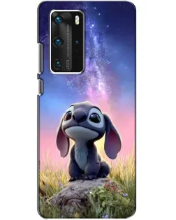 Чехол для Huawei P40 Pro с картинкой «Стич на рассвете» Чехол для Huawei P40 Pro с картинкой «Стич на рассвете»