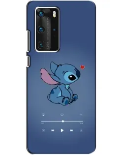 Чехол для Huawei P40 Pro с картинкой «Музыкальный Stitch» Чехол для Huawei P40 Pro с картинкой «Музыкальный Stitch»