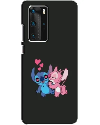 Чехол для Huawei P40 Pro с картинкой «Анжел целует Стича» Чехол для Huawei P40 Pro с картинкой «Анжел целует Стича»
