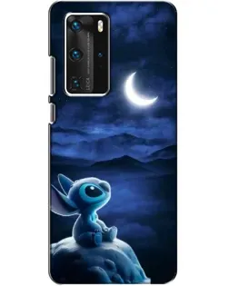 Чехол для Huawei P40 Pro с картинкой «Лунная ночь Стича» Чехол для Huawei P40 Pro с картинкой «Лунная ночь Стича»