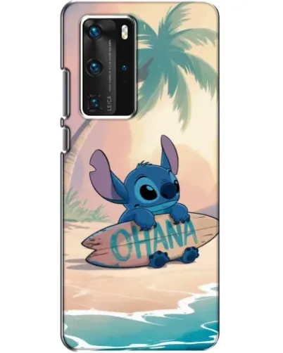 Чехол для Huawei P40 Pro с картинкой «Стич на серфе» Чехол для Huawei P40 Pro с картинкой «Стич на серфе»