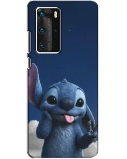 Чехол для Huawei P40 Pro с картинкой «Стич в облаках» Чехол для Huawei P40 Pro с картинкой «Стич в облаках»