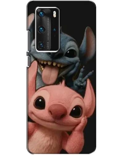 Чехол для Huawei P40 Pro с картинкой «Стич и Ангел» Чехол для Huawei P40 Pro с картинкой «Стич и Ангел»