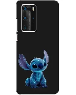 Чехол для Huawei P40 Pro с картинкой «Стич на черном» Чехол для Huawei P40 Pro с картинкой «Стич на черном»