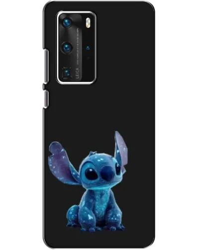 Чехол для Huawei P40 Pro с картинкой «Стич на черном» Чехол для Huawei P40 Pro с картинкой «Стич на черном»