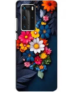 Чехол для Huawei P40 Pro с картинкой «Цветочная феерия» Чехол для Huawei P40 Pro с картинкой «Цветочная феерия»