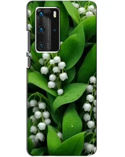 Чехол для Huawei P40 Pro с картинкой «Ландыши в зелени» Чехол для Huawei P40 Pro с картинкой «Ландыши в зелени»