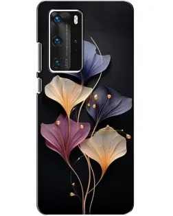 Чехол для Huawei P40 Pro с картинкой «Лиловые цветы грации» Чехол для Huawei P40 Pro с картинкой «Лиловые цветы грации»
