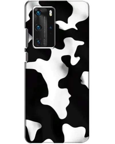 Чехол для Huawei P40 Pro с картинкой «Черно-белое пятно»