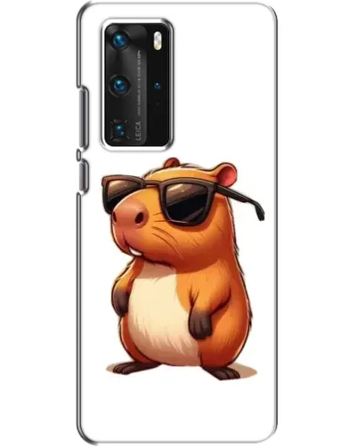 Чехол для Huawei P40 Pro с картинкой «Капибара в очках» Чехол для Huawei P40 Pro с картинкой «Капибара в очках»