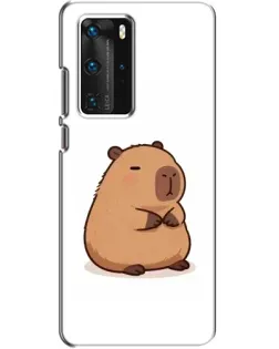 Чехол для Huawei P40 Pro с картинкой «Толстенькая капибара» Чехол для Huawei P40 Pro с картинкой «Толстенькая капибара»