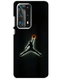 Чохол для Huawei P40 з картинкою «Jordan Gradient Logo»