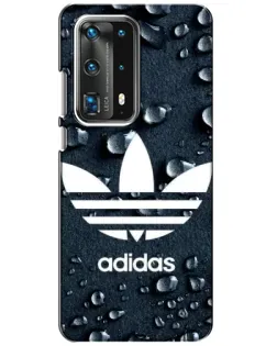Чохол для Huawei P40 з картинкою «Adidas Trefoil Blue»