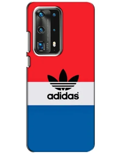Чехол для Huawei P40 с картинкой «Ретро блоки Adidas»