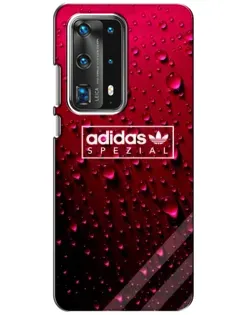 Чохол для Huawei P40 з картинкою «Adidas Gold Marble»