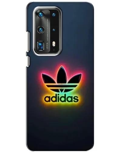 Чехол для Huawei P40 с картинкой «Неоновый Adidas»