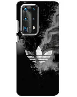 Чохол для Huawei P40 з картинкою «Абстрактний дим Adidas»