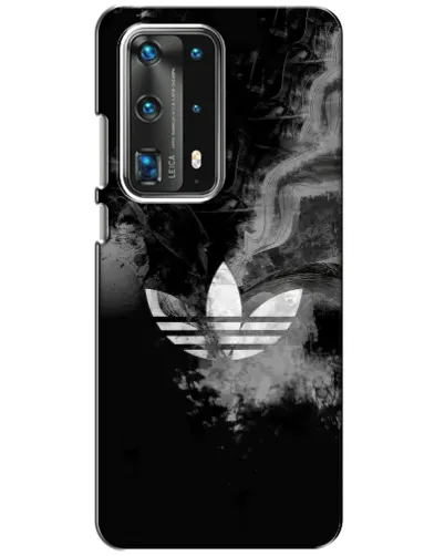 Чехол для Huawei P40 с картинкой «Абстрактный дым Adidas»