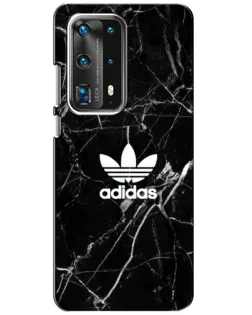 Чохол для Huawei P40 з картинкою «Білий мармур Adidas»