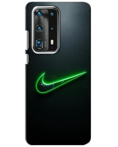 Чохол для Huawei P40 з картинкою «Неоновий контур Nike»
