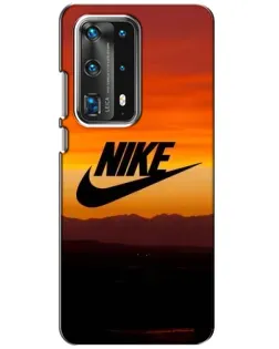 Чохол для Huawei P40 з картинкою «Nike — вечірній горизонт»