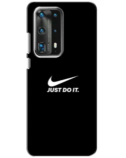 Чохол для Huawei P40 з картинкою «Мінімалізм від Nike»