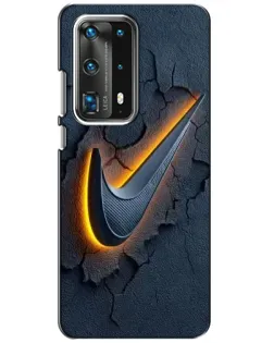 Чохол для Huawei P40 з картинкою «Об'ємний логотип Найк»