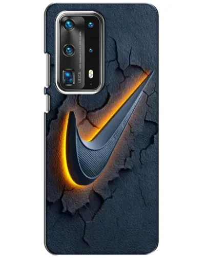 Чохол для Huawei P40 з картинкою «Об'ємний логотип Найк»