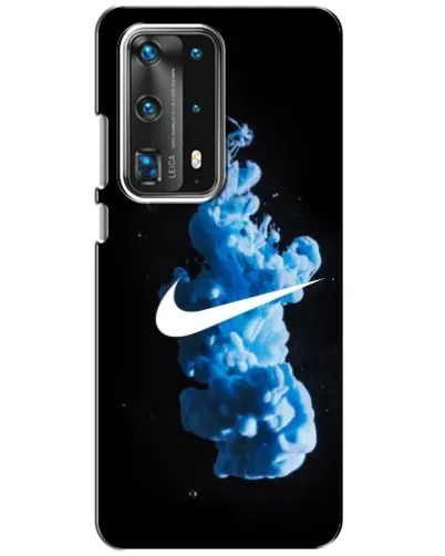 Чохол для Huawei P40 з картинкою «Nike та синій дим»