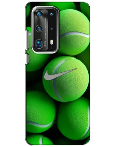 Чохол для Huawei P40 з картинкою «Тенісні м'ячі Найк»
