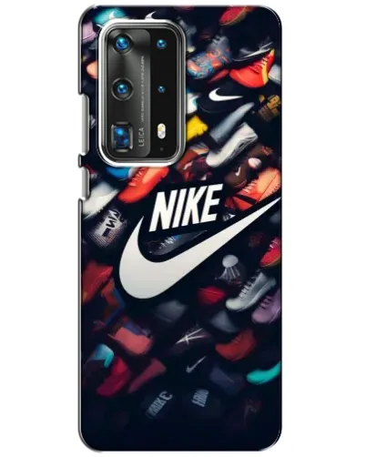 Чохол для Huawei P40 з картинкою «Колекція кросівок Nike»