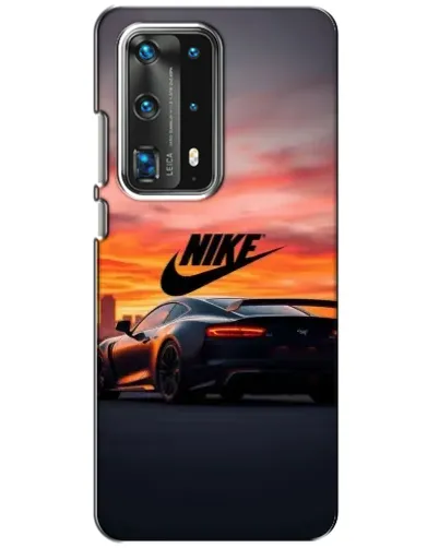 Чохол для Huawei P40 з картинкою «Nike та суперкар»